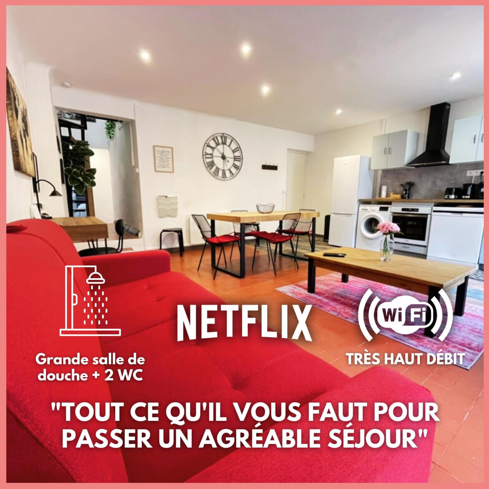 Spacieux Appartement T4 / 70 M2 8 Personnes Aix-en-Provence Kültér fotó